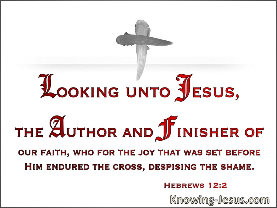 Hebrews 12:2 Looking Unto Jesus The Author And Finisher Or Our Faith (windows)04:02